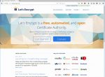 Lets Encrypt home page